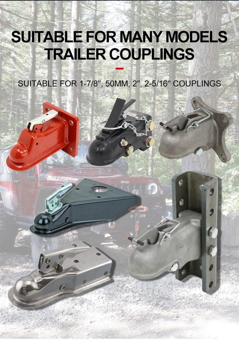 Caravan Trailer Tow Ball Hitch Lock Heavy Duty Universal Coupler Lock Security