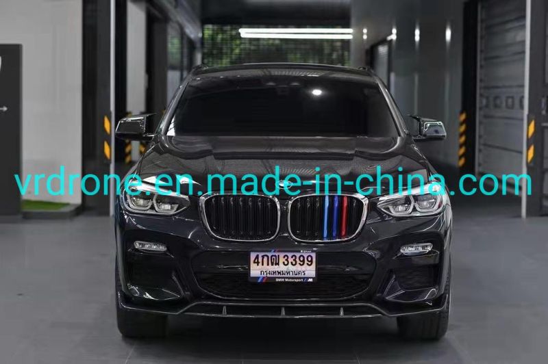 CF Part for BMW X3g01X4g02 Modified Black Warrior Carbon Fiber Double Front Lip