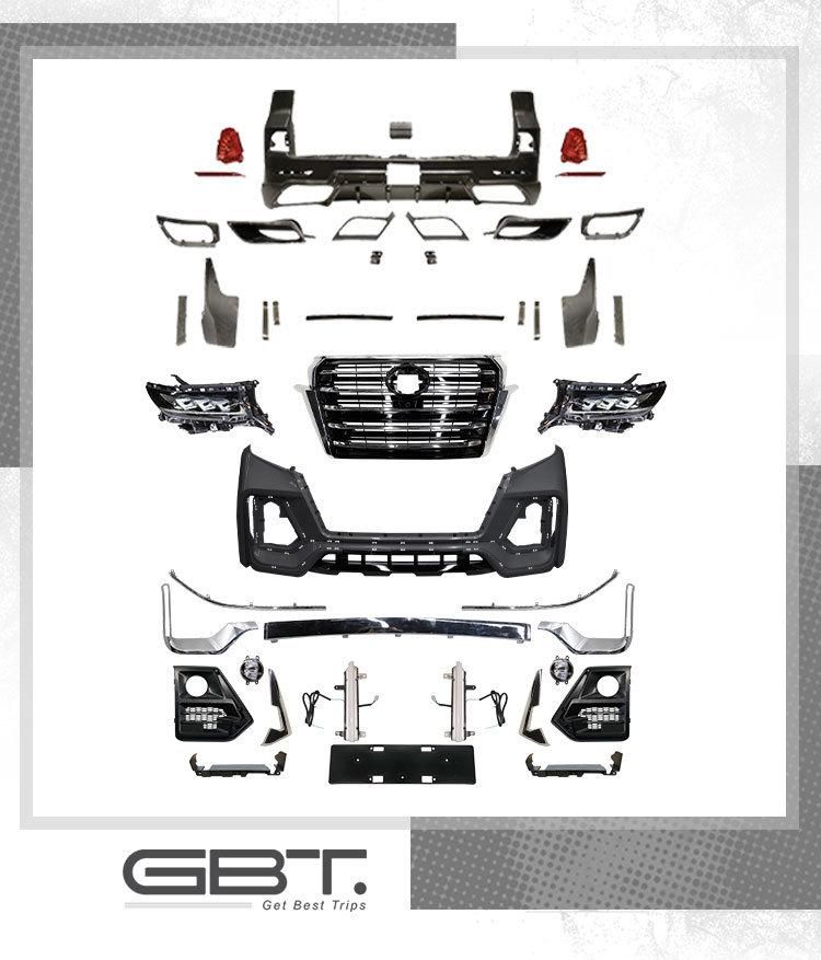 Gbt New Upgrade Navigator Style Car Headlight Bumper Grilles Parts for 2018-on Toyota Prado Fj150 Facelift Model