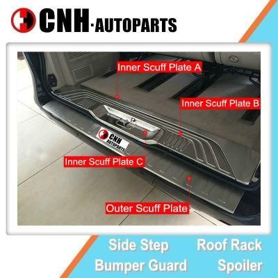 Auto Accessory Side Door and Tail Gate Scuff Plates for Mercedes Benz Vito 2016-2020 Steel Door Sill