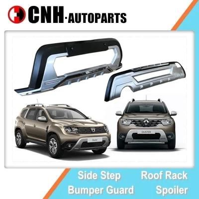 Auto Accessory Bumper Guards for Renault Dacia Duster 2018 2020 Front Guard and Rear Diffuser