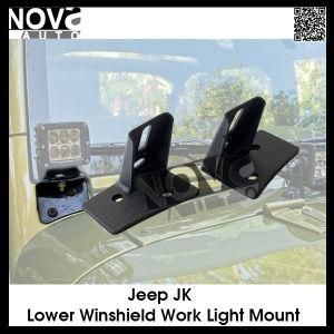 Top Sale Jeep Widescreen Mounting Bracket Offroad LED Light Bar Bracket Mount