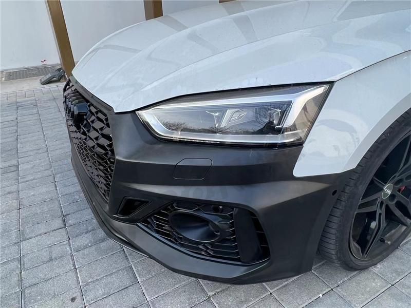Car Bodykits 2021 RS5 Style Front Bumper with Grill for Audi A5 2017-2020
