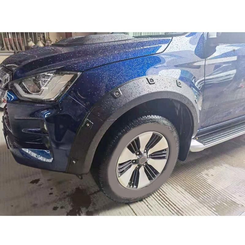 Wholesale Factory Price 4X4 ABS Plastic Car Wheel Arch Fender Flare for D-Max 2021