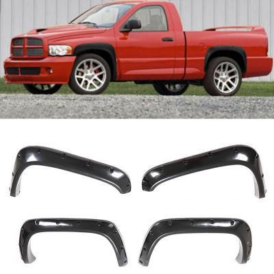 Dodge RAM1500 2500 3500 1994-2021 ABS Matte Black Wheel Arch Fender Flares