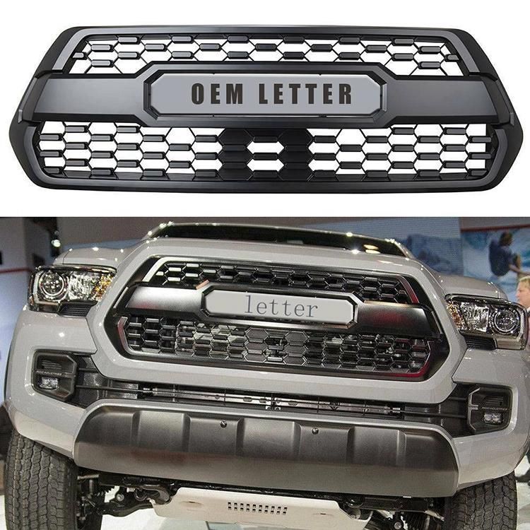 4X4 Auto Car Spare Parts Accessories Front Bumper Grille with Light for Toyota Tacoma 2012-2015