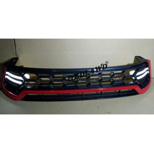 2015-2017 Toyota Hilux Revo Front ABS Grill with LED Light