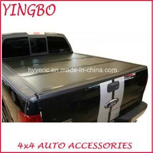 Aluminum Hard Tri Fold Tonneau Cover for Ford Ranger T6 Double Cab 12-15