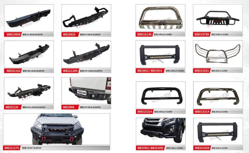 China Factory Manufacturer Truck Accessories Front Grille Guard Bumper for Volvo