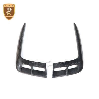 W12 Limited Edition Carbon Fibre Front Bumper Canards for Bentley Bentayga