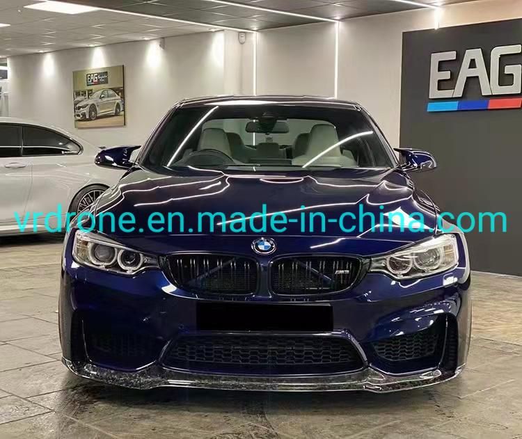 BMW Carbon Fiber Car Part M3m4 F80f82 Kt with Lights Rear Lip CF BMW Car Parts