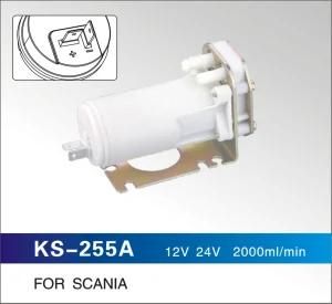 12V 24V 2000ml/Min Windshield Washer Pump for Scania