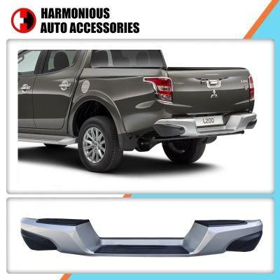 Car Parts OE Style Rear Step Bumper Bar for Mitsubishi Triton L200 2015 2016 2018