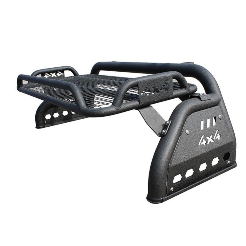 Universal Steel 4X4 Roll Bar with Roof Rack Luggage Carries for Hilux Vigo Revo Navara Np300 D40 D22 Volkswagen Amarok Isuzu D-Max Ford Ranger Mitsubishi Triton