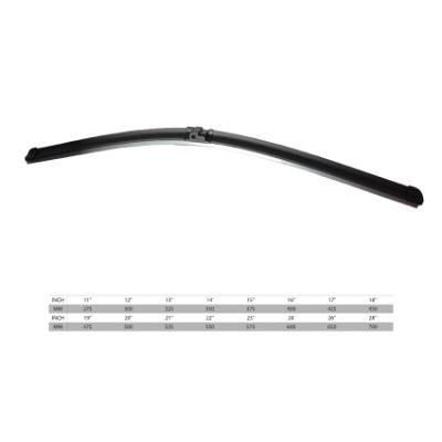 Frameless Universal Windshield Wiper Blade