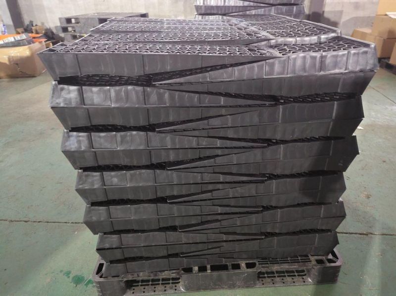 2X Heavy Duty 3t 3000kg Home Low Rise Wide Car Van Workshop Plastic Strong Level Wheel Ramp Set