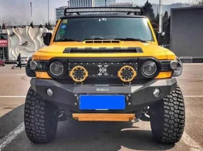 Fj Cruiser Rear Bumper and Side Step Roof Rack Front Bumper Body Kits 2012 2013 2014 2015 2016 for Toyota