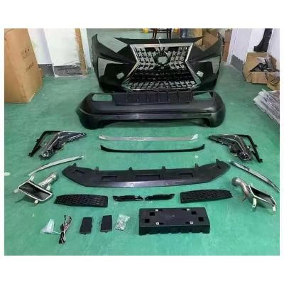 Car Front Bumper Facelift Wide Conversion Bodykit Body Kit for Toyota RAV4 2020-2021 Change to Lexus
