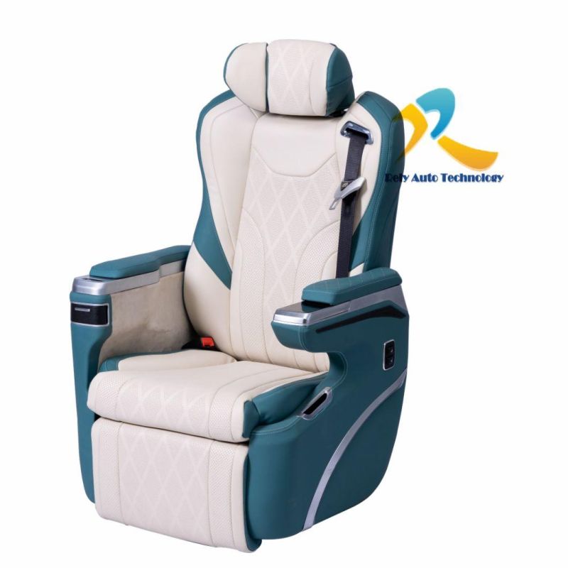 Rely Auto 2022 Executive Leather Van Car Seat Auto Seat with Electric Backrest Leg Rest Massage W447 Vito V250 V260L