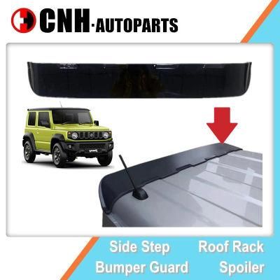 Auto Accessory Sculpt Parts Plastic ABS Roof Spoiler for Suzuki Jimny 2019 2020 Rear Wing