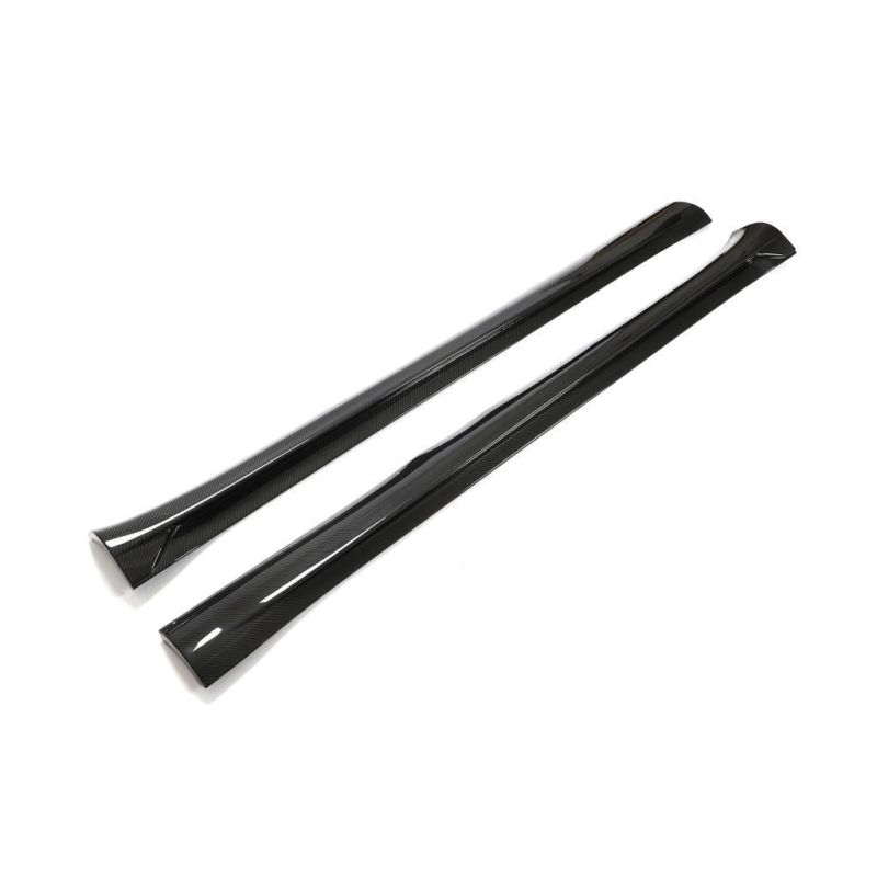 Dry Carbon Fiber Side Skirts for Tesla Model Y Cuv 2019-2022