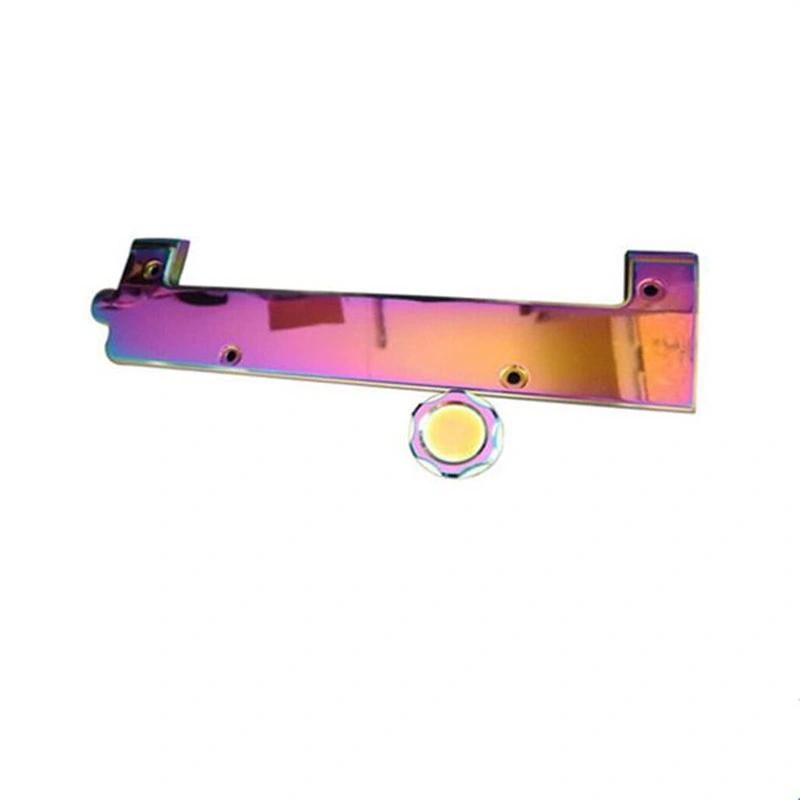 CNC Anodized Decorated Engine Protection Plate