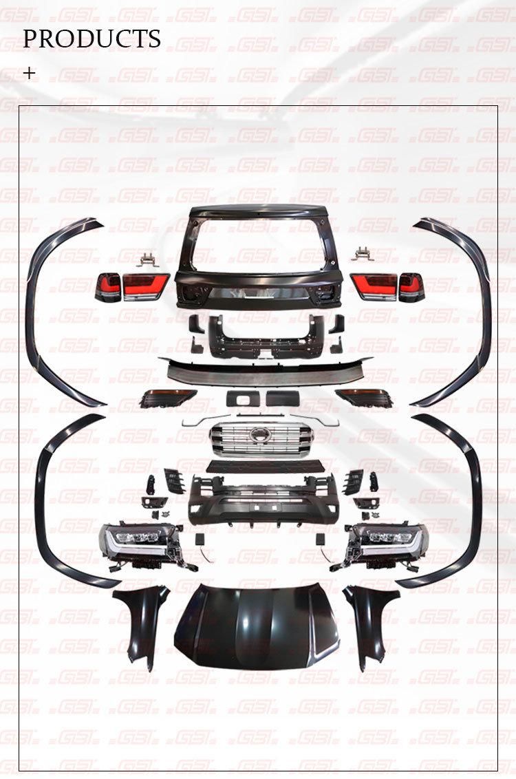 Gbt Factory Price 2022 High Quality Facelift LC200 Body Kit for Toyota Land Cruiser 200 2008-2015 Upgrade LC300 Style Model