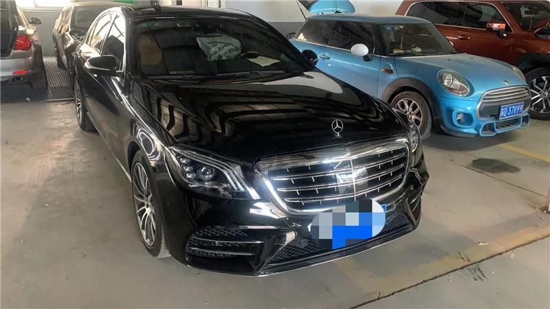 S450 Style Car Body Kits with Headlamp and Taillights for Mercedes W222 S Class 2014-2020