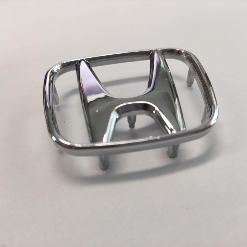 ABS Plastic Custom Logo Car Accessories Steering Emblem with 13 Feet