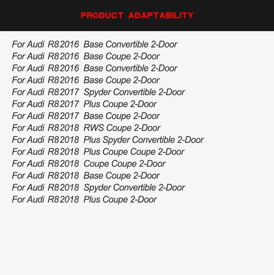 Dry Carbon Fiber Front Lip for Audi R8 2016-2018
