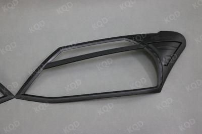 Chrome Car Accessories Black Head Lamp Covers for D-Max 2012