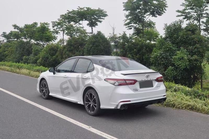 Body Kit Front Rear Bumper Side Skirt Upgrade to Lexus Ls Type for Camry 2018-2021