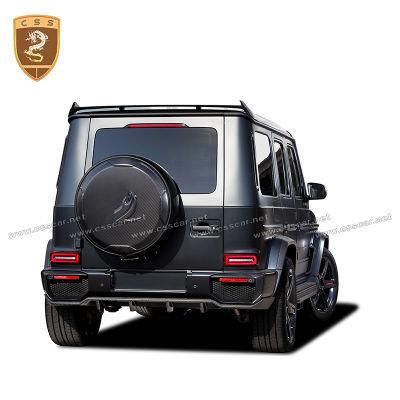 New Arrival Real Carbon Fiber Tocar Style Wheel Tire Spare Cover for Bens G Class W464