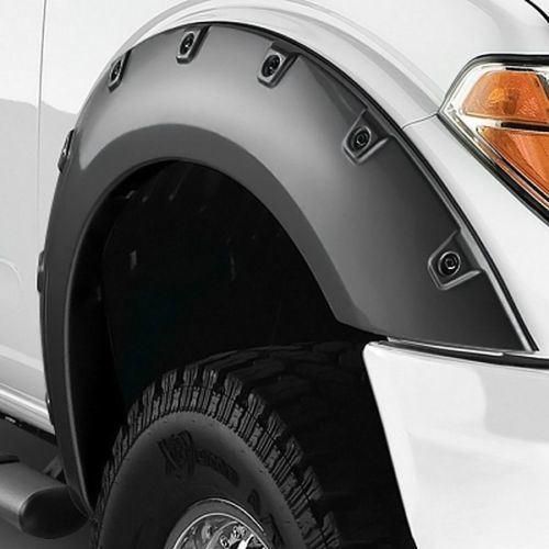 Textured Black Pocket Rivet Offroad Fender Wheel Flares Trim for 09-14 for F150 Svt Raptor