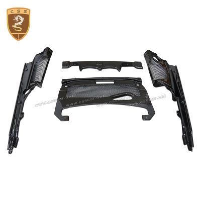 Car Modification Parts 5PCS Carbon Fiber Interior Engine Bay Kit for Lambo Gallardo Lp550 Lp560 Lp570