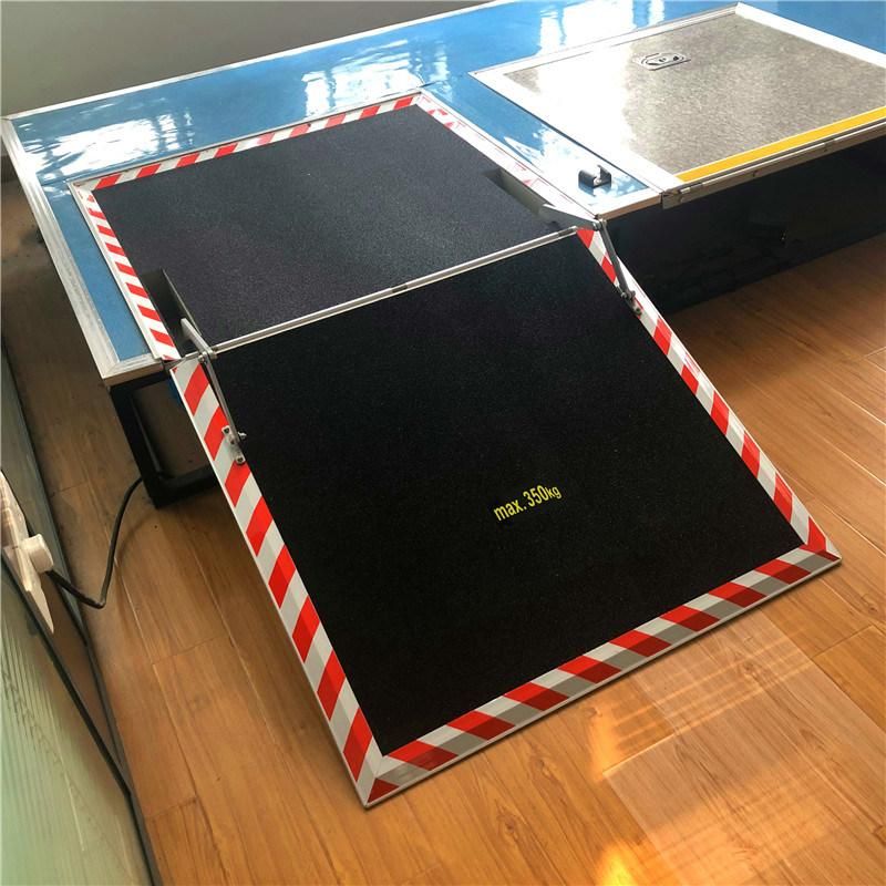 Folding Electric Wheelchair Ramp for Low Floor City Bus
