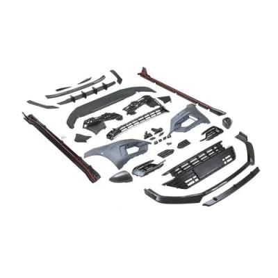 Front and Rear Bumper Car Kit for for Volkswagen VW Arteon Glossy Black 2019-2020