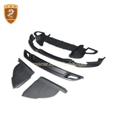 PU Material Techart Style Front Lip Kit for Porsche Cayenne 958