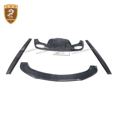 V8s Style Carbon Fiber Body Kit for Bentley Continental Gt 2012-2014 Car Front Lip Rear Diffuser Side Skirts