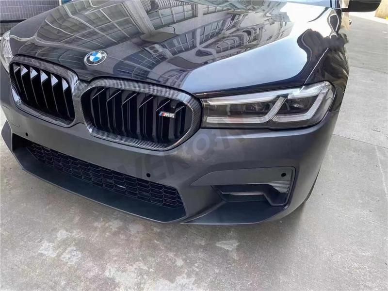 Car Bumpers 2022 M5 Style Body Kit with Grille Rear Diffuser Side Skirts for BMW 5 Series G30 G38 2020-2021