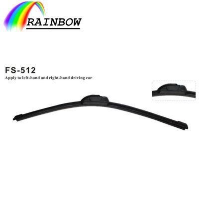 Perfect Quality Automobile Accessories Fs-512 Soft Frameless with Adapters 14&quot;-28&quot;Inch Windows/Windscreen/Windshield Wiper Blades