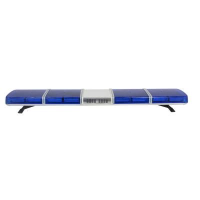 59 Inch LED Warning Lightbar with Blue Color and Built-in Speaker Factory