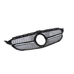 ABS Black W205 Front Car Grill Used for Mercedes-Benz C63 Amg S C Class 2015-2018