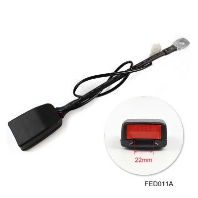 Fed 011A High Quality Safety Belt Buckle Electric Seat Belt Buckle with Wire Seat Belt Parts Manufacturer