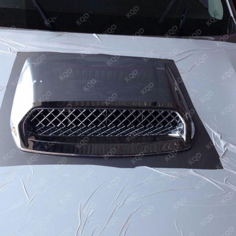 Chrome Plastic Hood Scoop Engine Hood for Toyota Hilux Revo 2015