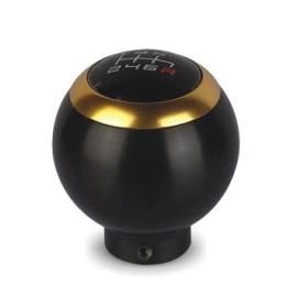 Black Aluminum+Plastic Car Shift Knob