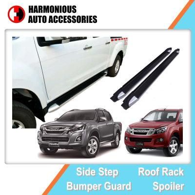 Auto Accessory OE Style Running Boards for D-Max 2012 2016 Pick up Truck Side Step Stirrups