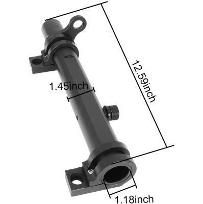 Tailgate Flagpole Holder Bracket-Tailgate Hinge Mounted Single Flag &amp; Antenna Holder Kit Multi-Function Antenna Mount Flagpole Holder