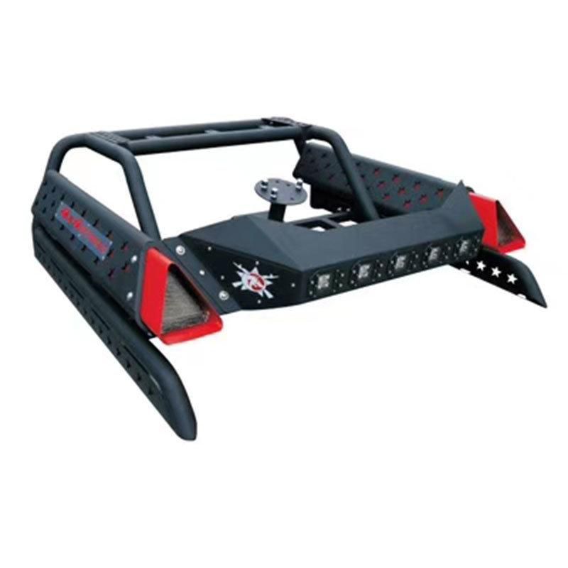 4X4 Accessories Customizable Universal Black Steel Roll Bar for Toyota Tacoma 2017