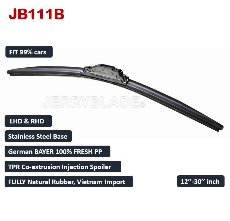 Universal Car Wiper Blade Multi-Clip for All Car Windsreen, Super Windshield OE Specific Wiper Aerotwin Popular Wiper New Hot Sale Size 12′′-30′′ Factory Supply